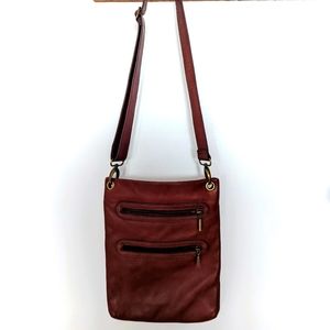 Margot Leather Cross Body Bag. EUC.